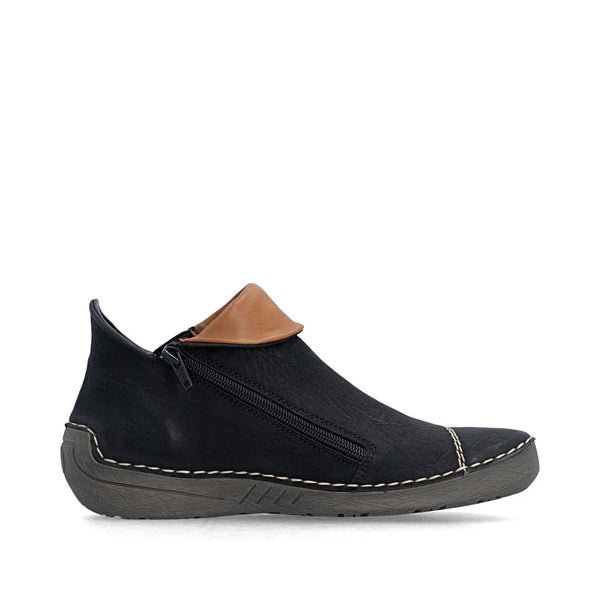 Rieker | Short Casual Ankle Boot | 72581-00 | Black