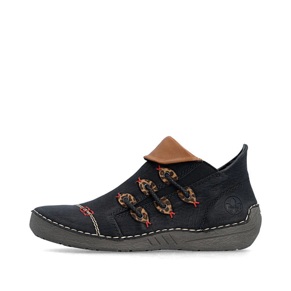 Rieker | Short Casual Ankle Boot | 72581-00 | Black