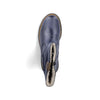 Rieker | Chunky Warm Slouch Boot | 72684-14 | Blue
