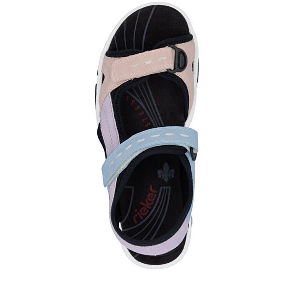 Rieker| Women’s Walking Sandal - Multi | 68866-93