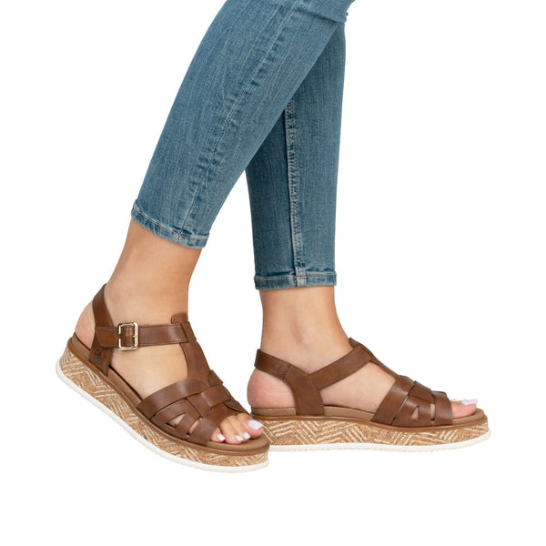 Rieker | Sandal | W0853-24 | Brown