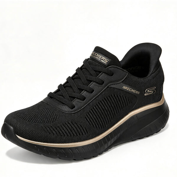 Skechers | 117497/ BKRG | Bobs Squad Chaos | Current Muse Black/ Rose Gold