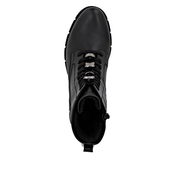 Remonte | Chunky Embellished Detail Ankle Boot | D2S73-00 | Black