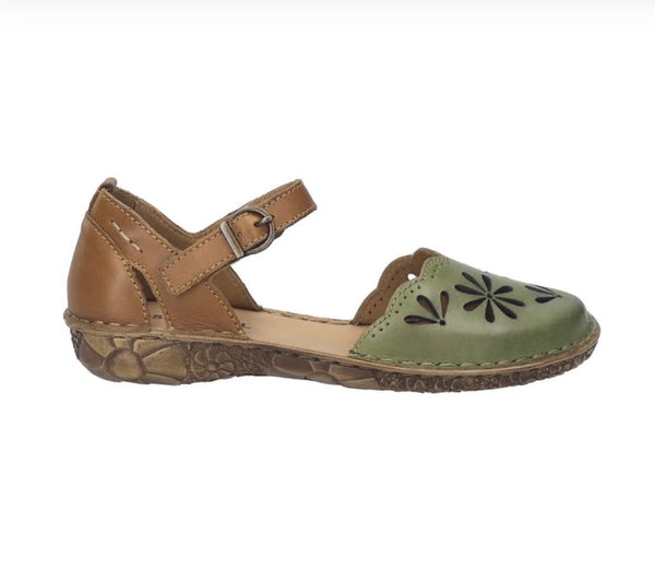 Josef Seibel | Rosalie 04 Khaki | Enclosed Sandal