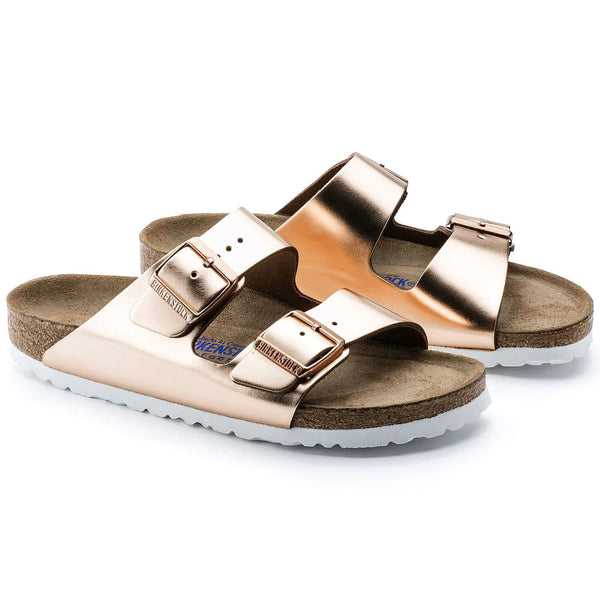 Arizona Natural Leather | Soft Footbed | Metallic Copper | ONLINE EXCLUSIVE