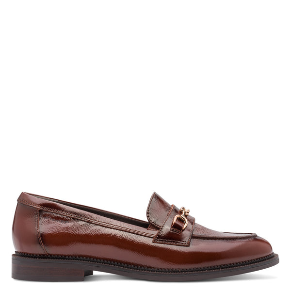 Tamaris | 24255 Cognac  | Women’s Leather Loafer