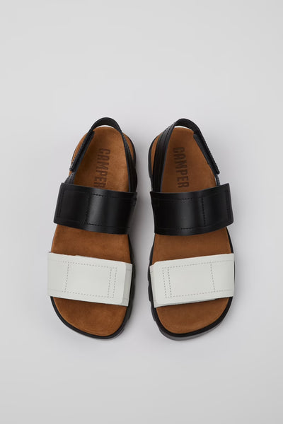Camper | Brutus Sandal | Black and White