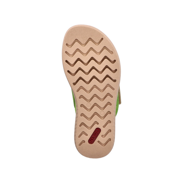 Rieker | Slider Sandal | V1579 - 52 | Green