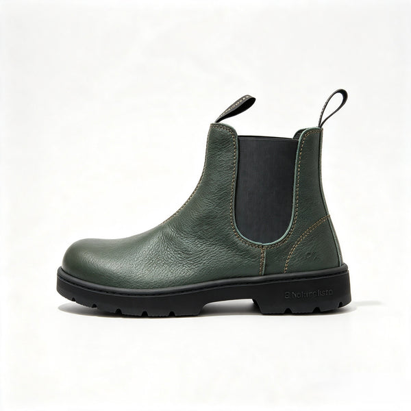 El Naturalista | Alpine Grass Petrol / Nomada | N5262A | Barefoot Ankle Boot