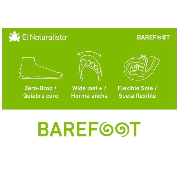 El Naturalista | N5914 - WHITE | Origen Barefoot Plimsoll