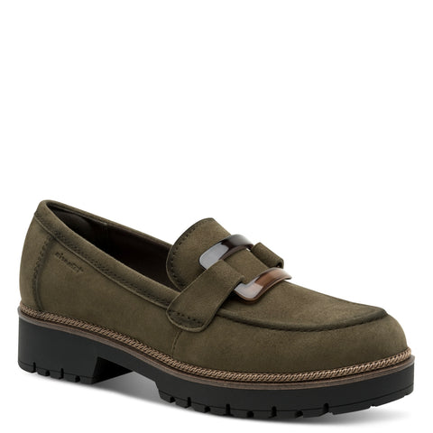 Tamaris | Chunky Loafer | 24722 | Olive Green