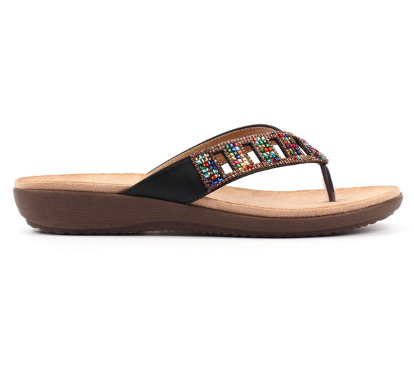 Lunar | Abigail II Black | Sandal
