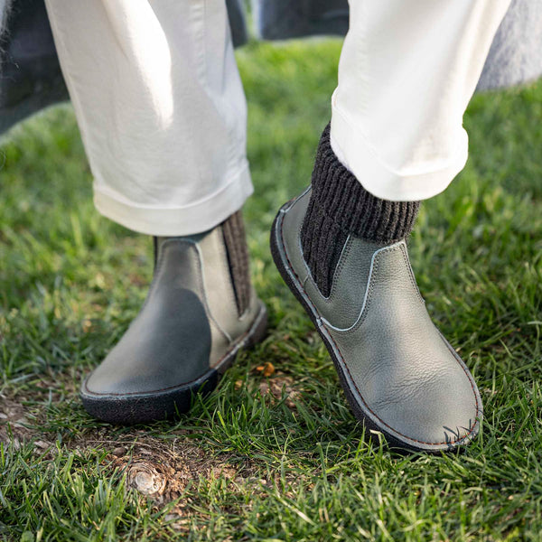 El Naturalista | N6062 | Alpine Grass Petrol / Tami | Barefoot Ankle Boot