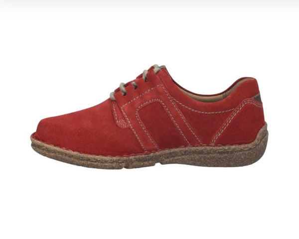 Josef Seibel | Neele 44 | Red lace up Shoe