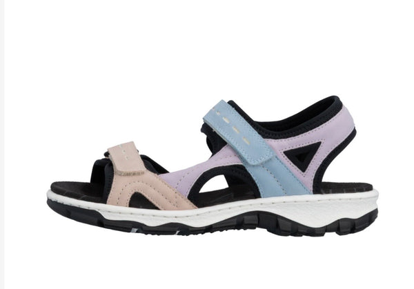 Rieker| Women’s Walking Sandal - Multi | 68866-93