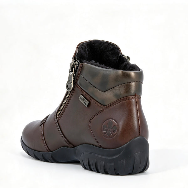 Rieker | Low Zip Ankle Boot | L4655-27 | Brown