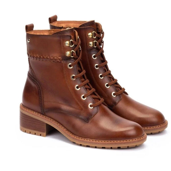 Pikolinos | Medina WOD-8672 Cuero | Women’s lace up Ankle Boot
