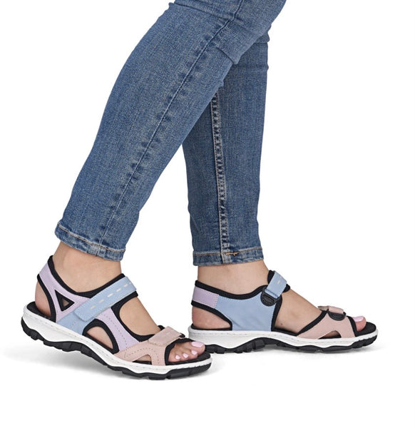 Rieker| Women’s Walking Sandal - Multi | 68866-93