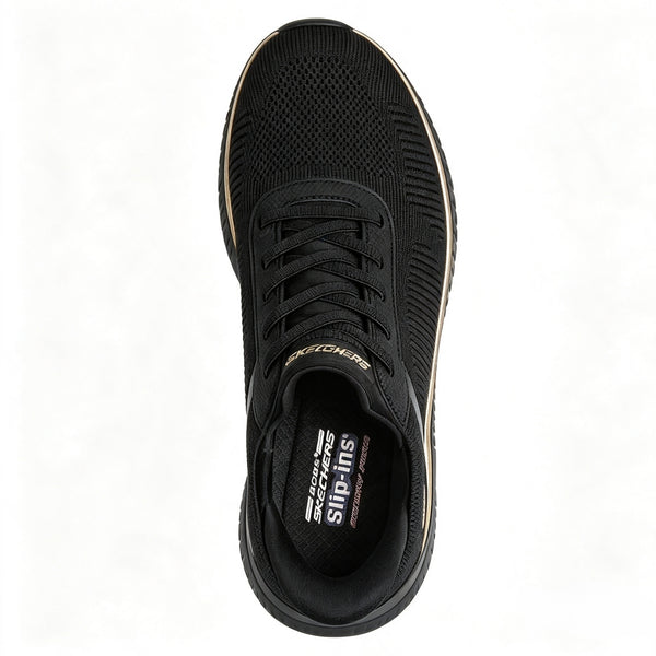 Skechers | 117497/ BKRG | Bobs Squad Chaos | Current Muse Black/ Rose Gold