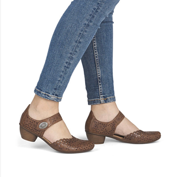 Rieker | 43753 - brown | Mary Jane Shoes
