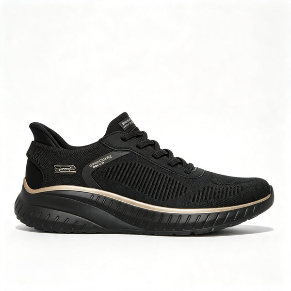 Skechers | 117497/ BKRG | Bobs Squad Chaos | Current Muse Black/ Rose Gold