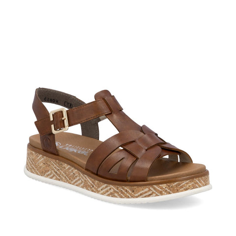 Rieker | Sandal | W0853-24 | Brown