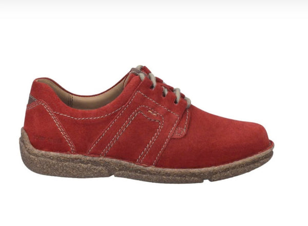 Josef Seibel | Neele 44 | Red lace up Shoe