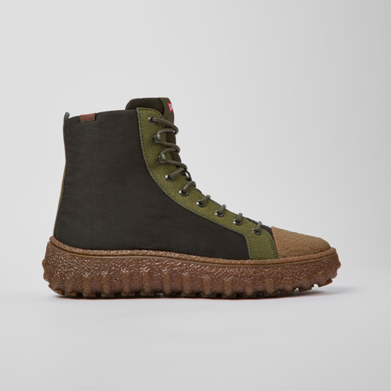 Camper | Ground Primaloft MICHELIN Men's Boot | Green/Grey