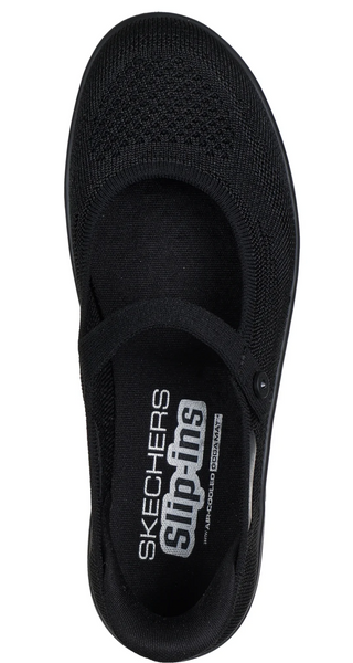Skechers Slip-ins: On-The-GO Flex Radiant – Estel Women’s Shoes – Black
