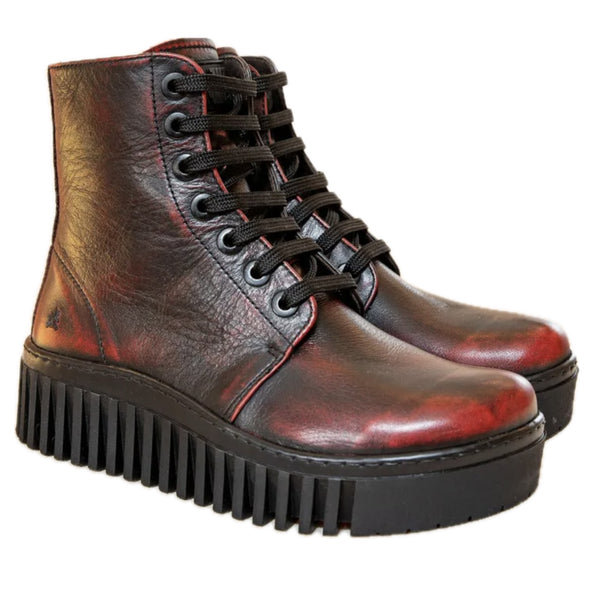 Art | ONLINE EXCLUSIVE | 1517 Brighton  | Biker Boot | Asport Scarlet