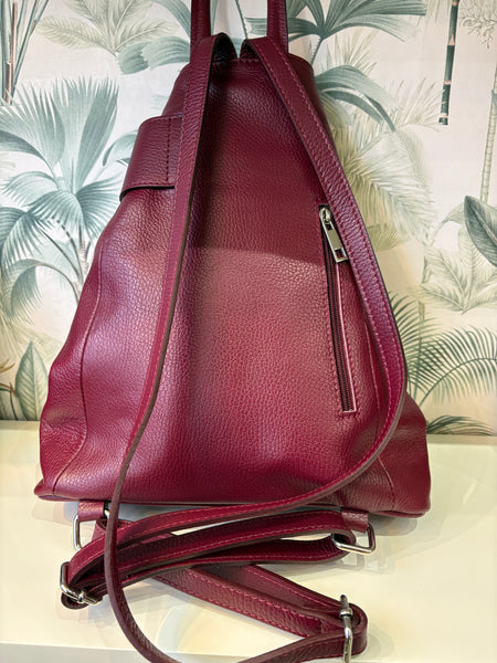 Large Leather Back Bag