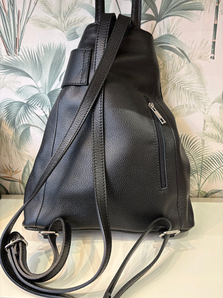 Large Leather Back Bag