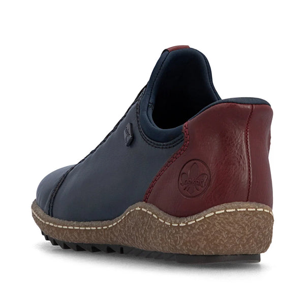 Rieker | Slip On Casual Shoe | L7562-14 | Navy
