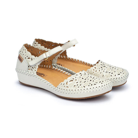Pikolinos | P.Vallarta 655-0906 Closed Toe Sandal | Cream