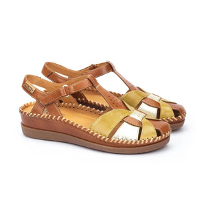 Pikolinos | Cadaques W8K-0847C1 Closed Toe Sandal | Brandy
