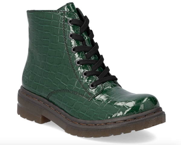 Rieker | 78240 Ankle Boot | Green