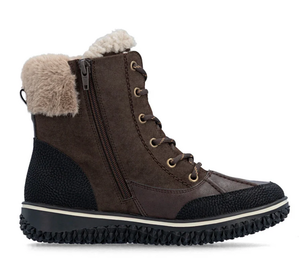 Rieker | Water Resistant Ankle Boot | Z4203-25 | Brown