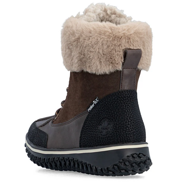 Rieker | Water Resistant Ankle Boot | Z4203-25 | Brown