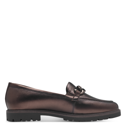 Tamaris | 24201 | Metallic Loafer | Mocha