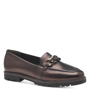 Tamaris | 24201 | Metallic Loafer | Mocha