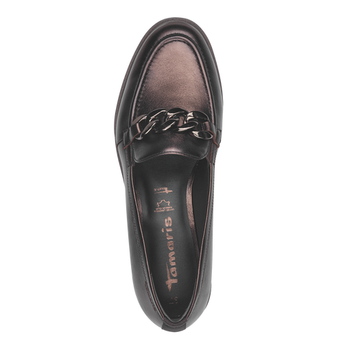 Tamaris | 24201 | Metallic Loafer | Mocha