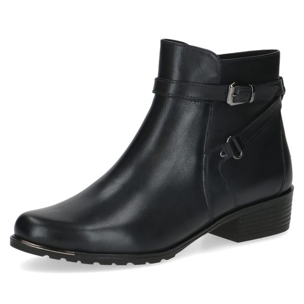 Caprice | 25308 Smart Leather Ankle Boot | Ocean