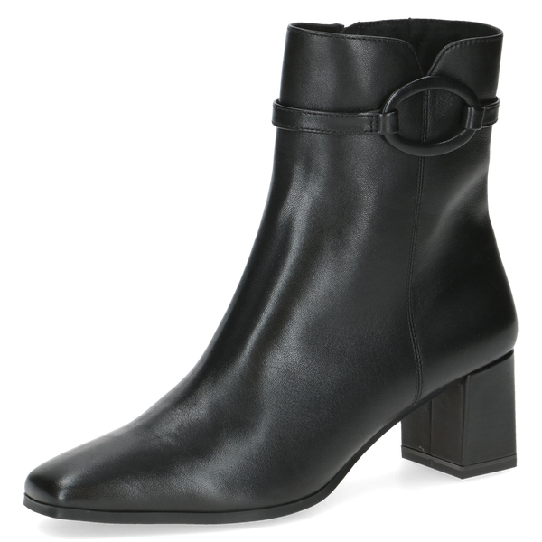 Caprice | 25310 Smart Heeled Ankle Boot | Black