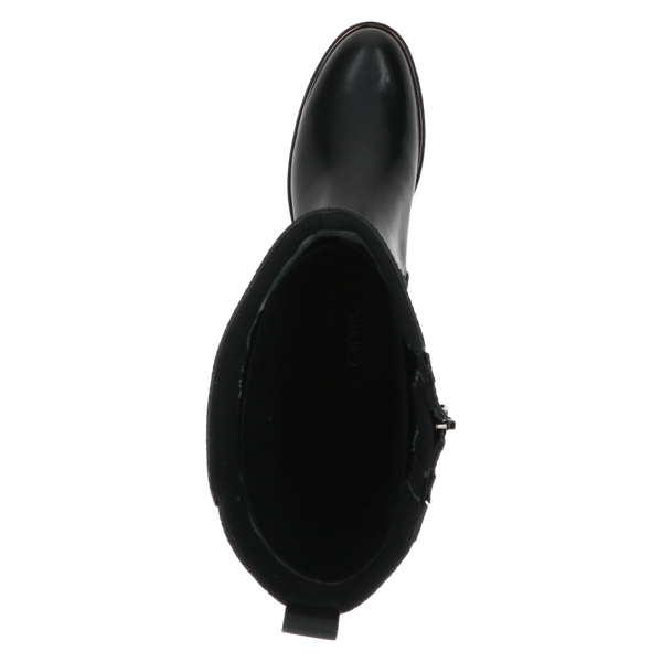 Caprice | 25515 Long Leather Boot | Black