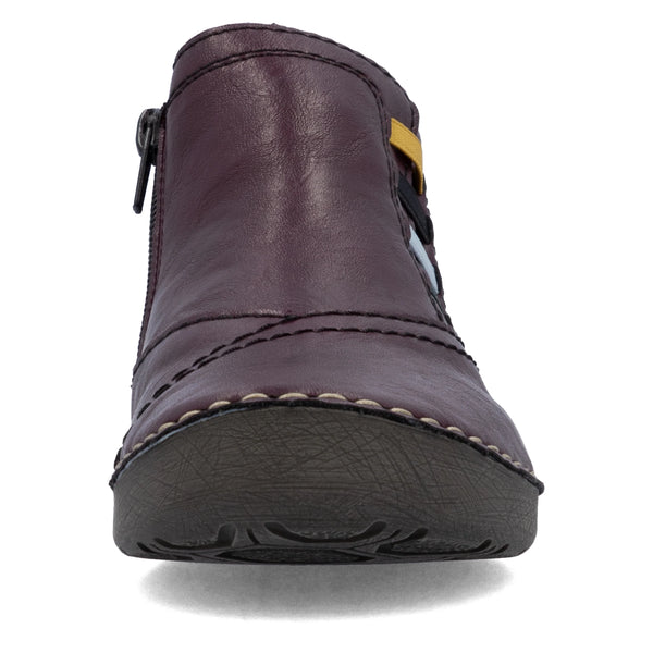 Rieker | Low Ankle Boot | 52584-30 | Dark Red