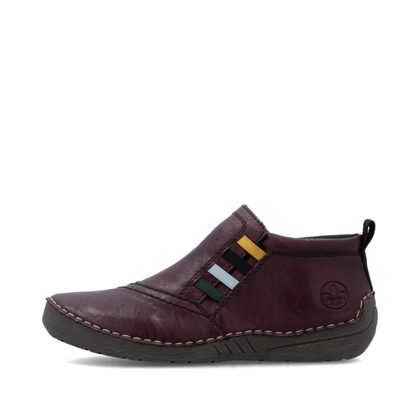 Rieker | Low Ankle Boot | 52584-30 | Dark Red