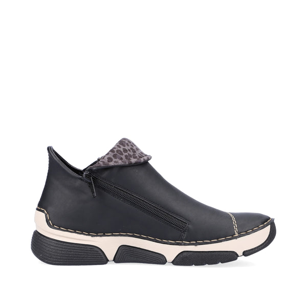 Rieker | 45983-00 Casual Ankle Boot | Black Multi