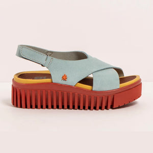 Art | Brighton Sandal 1574 | Hawaii Blue/Brick