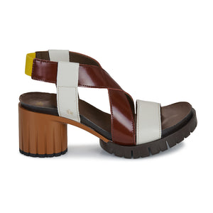 Art | Malibu Heeled Sandal 1921 | Bordeaux/Cream