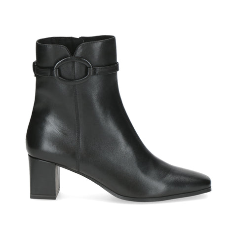 Caprice | 25310 Smart Heeled Ankle Boot | Black